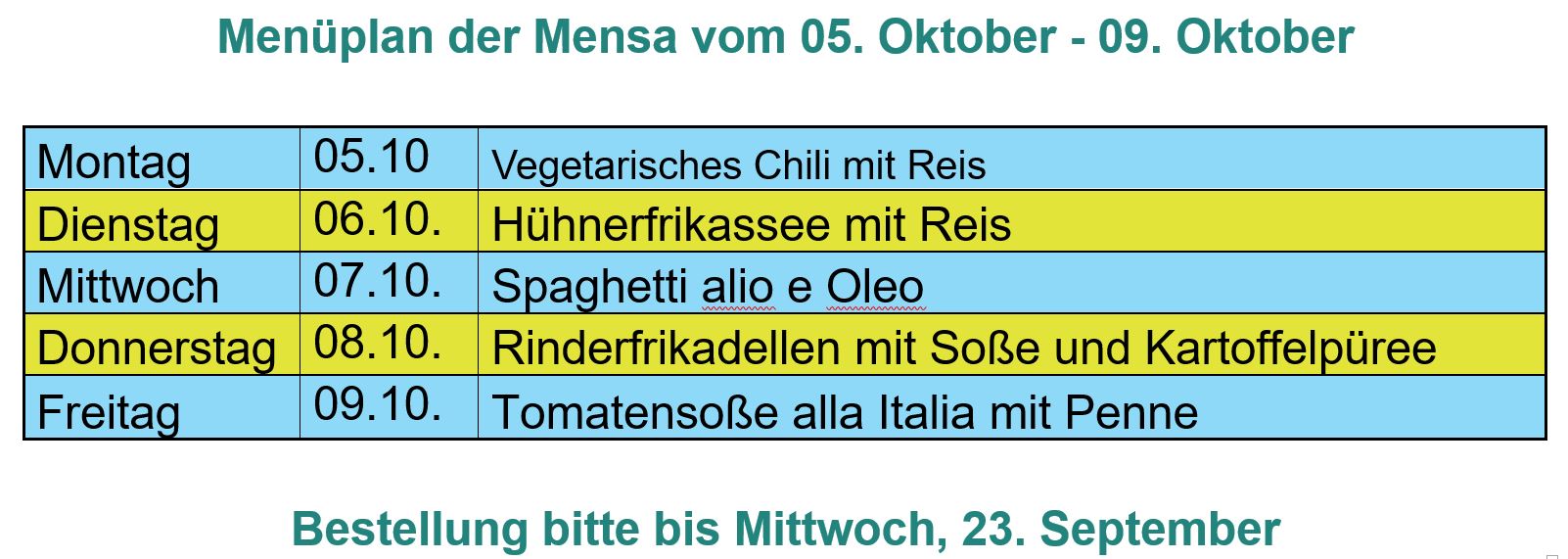 Mensa 11