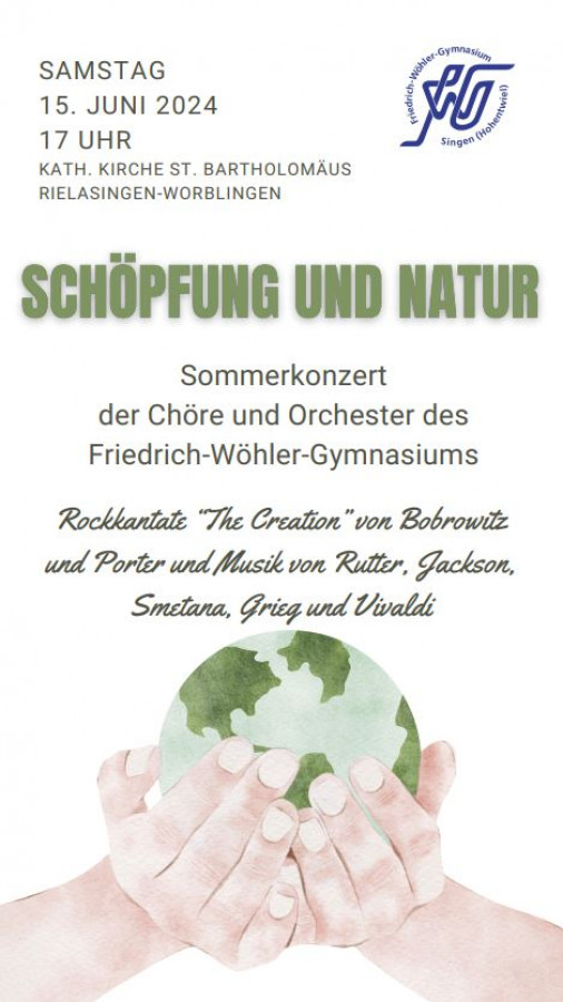 Sommerkonzert am 15.06.2024 um 17 Uhr
